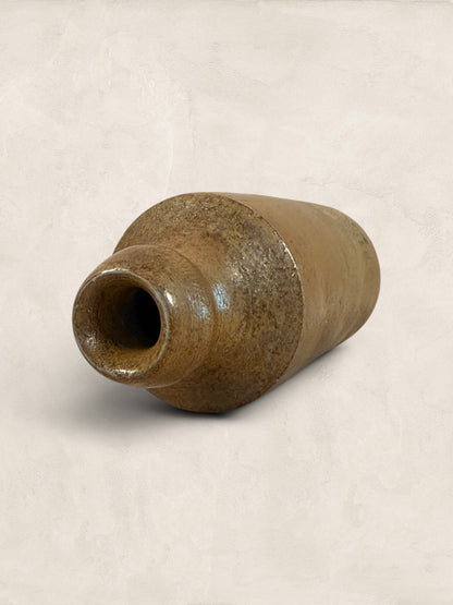 Victorian Salt-Glazed Stoneware Soda Bottle