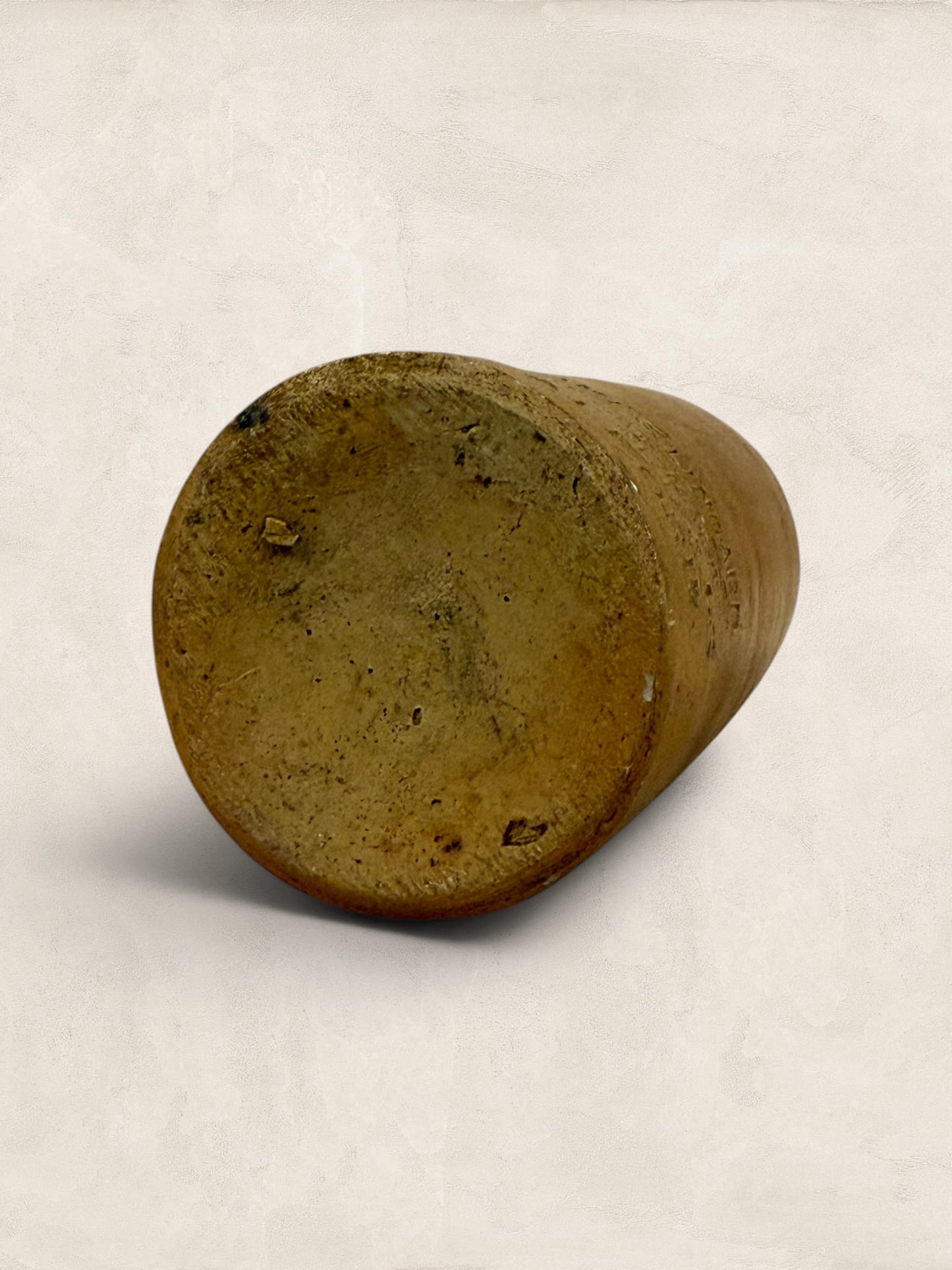 Victorian Salt-Glazed Stoneware Soda Bottle