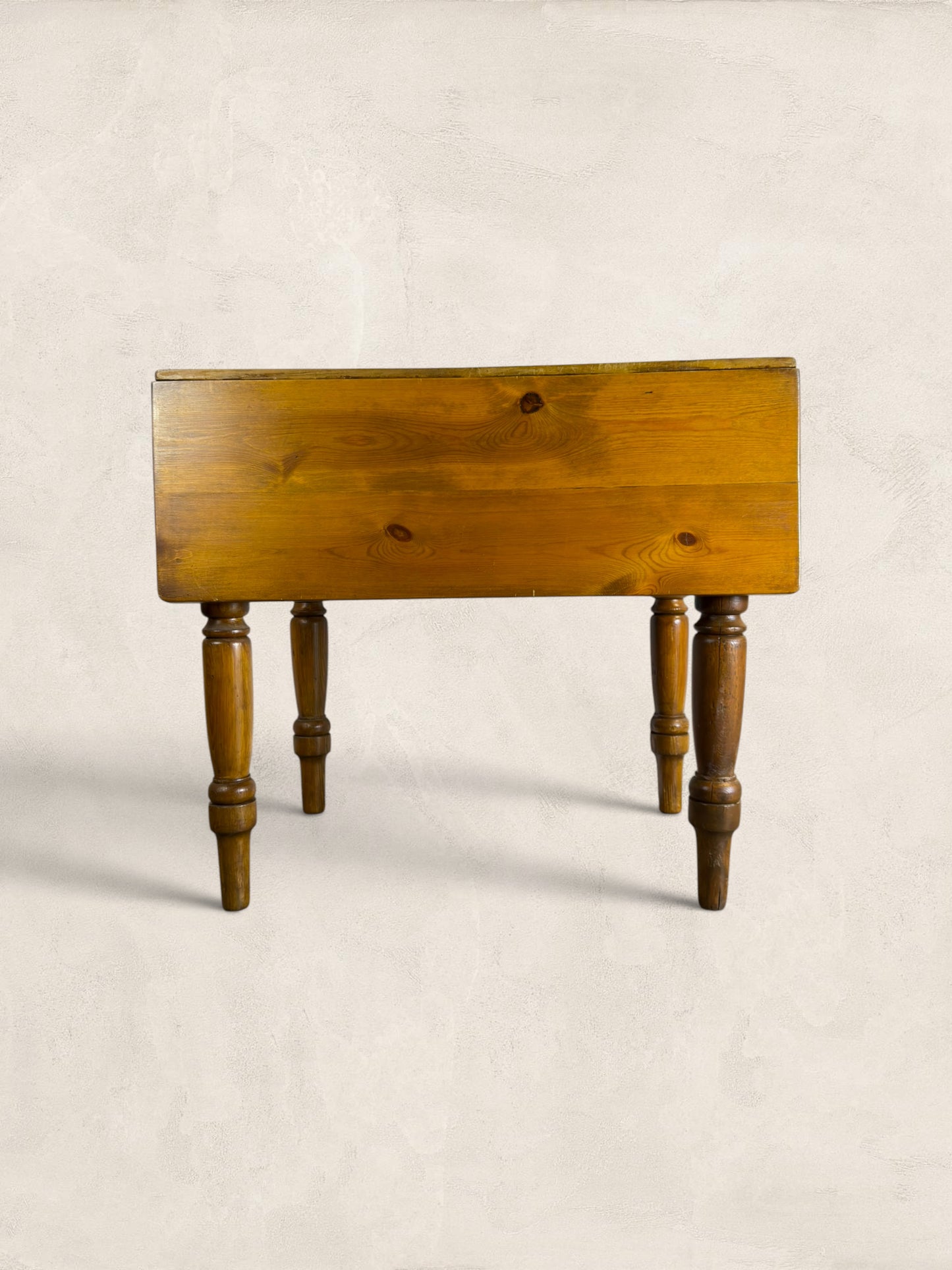 Victorian Pine Drop-Leaf Kitchen Table