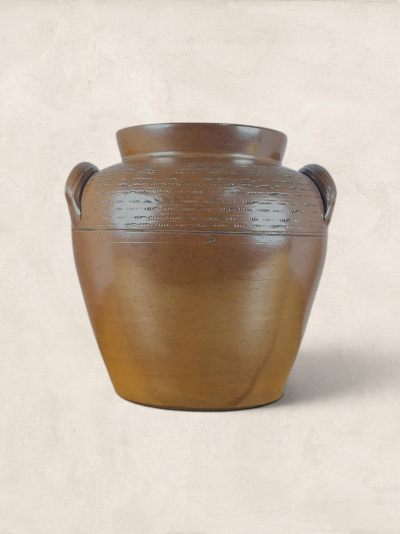 English Stoneware French Confit Pot