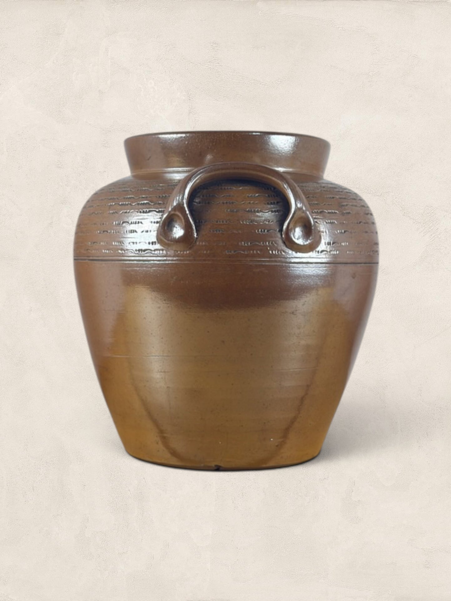 English Stoneware French Confit Pot