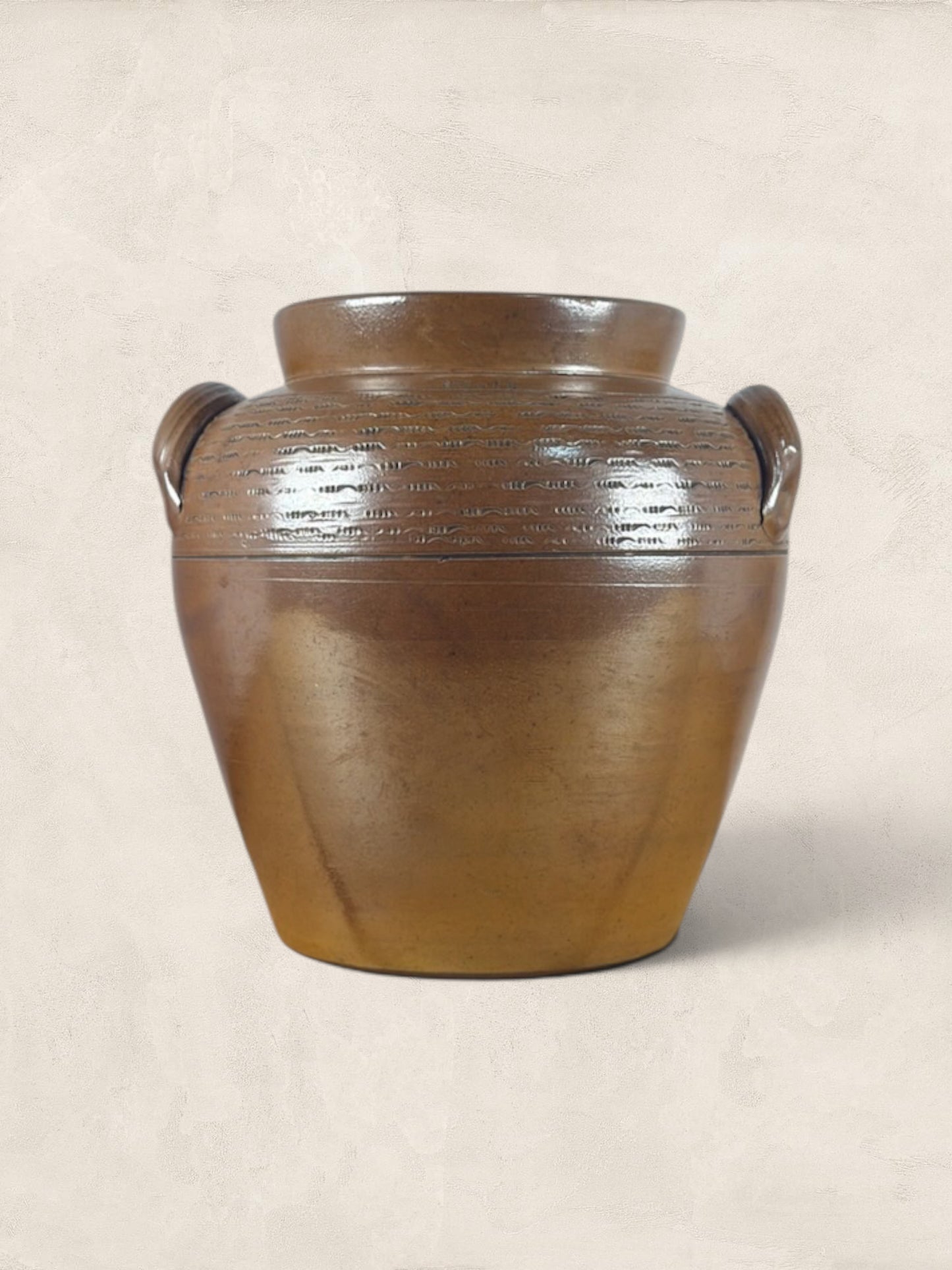 English Stoneware French Confit Pot