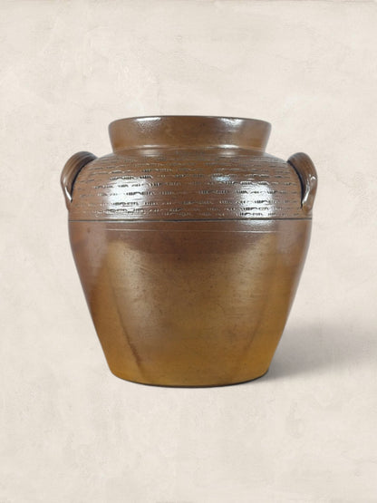 English Stoneware French Confit Pot
