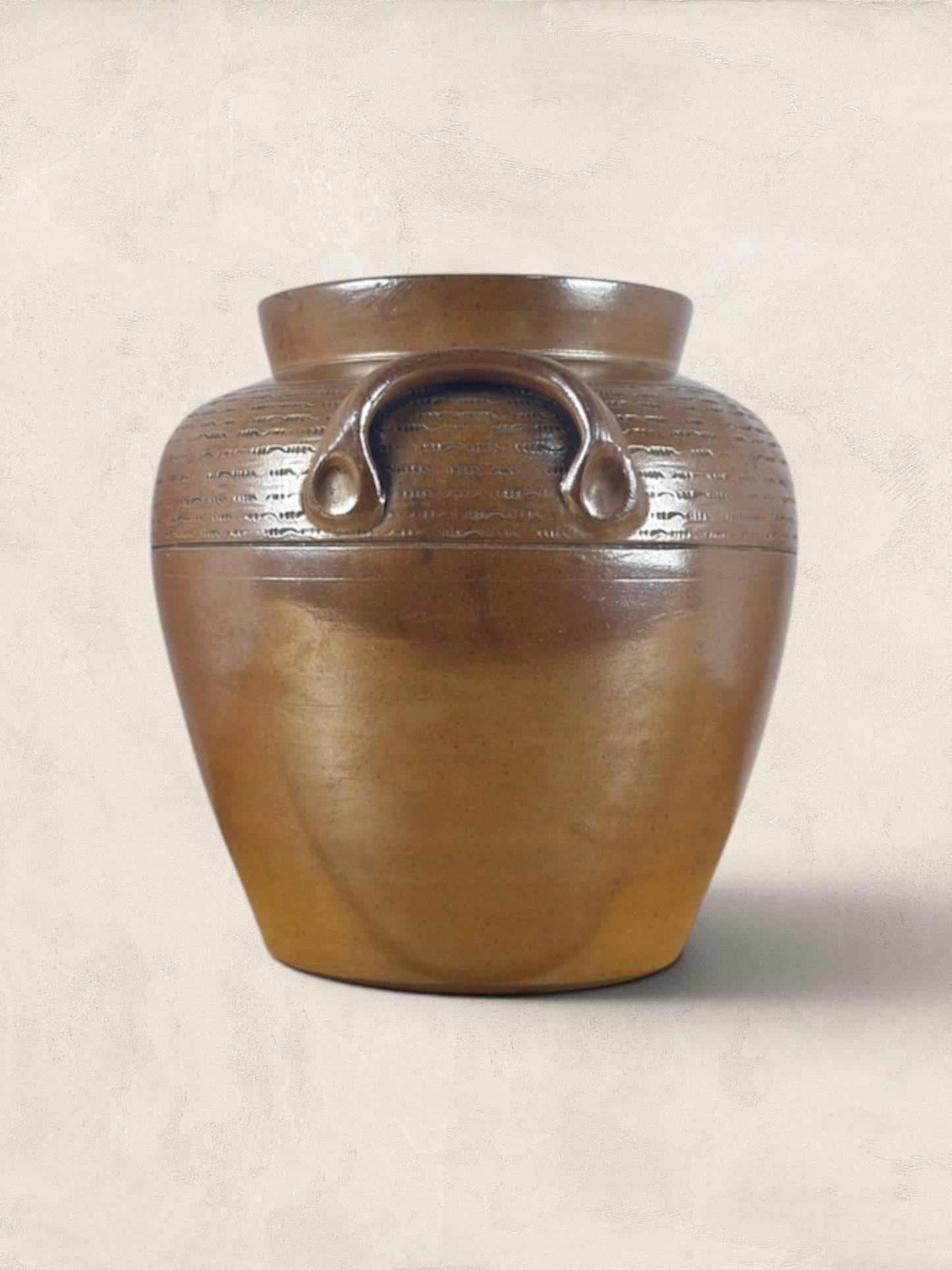 English Stoneware French Confit Pot