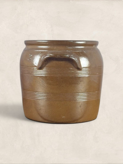 French Stoneware Confit Pot