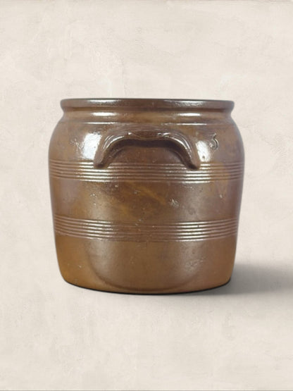 French Stoneware Confit Pot