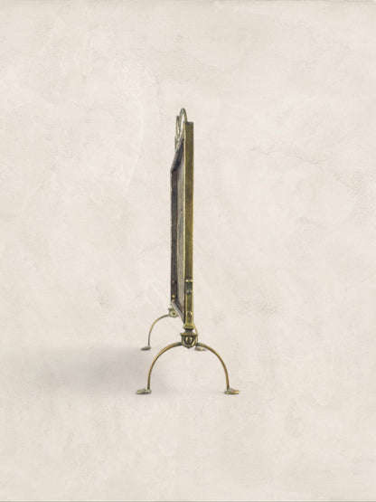 Art Deco Brass Fireplace Guard