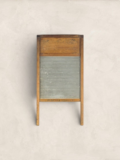 Antique Metal Washboard