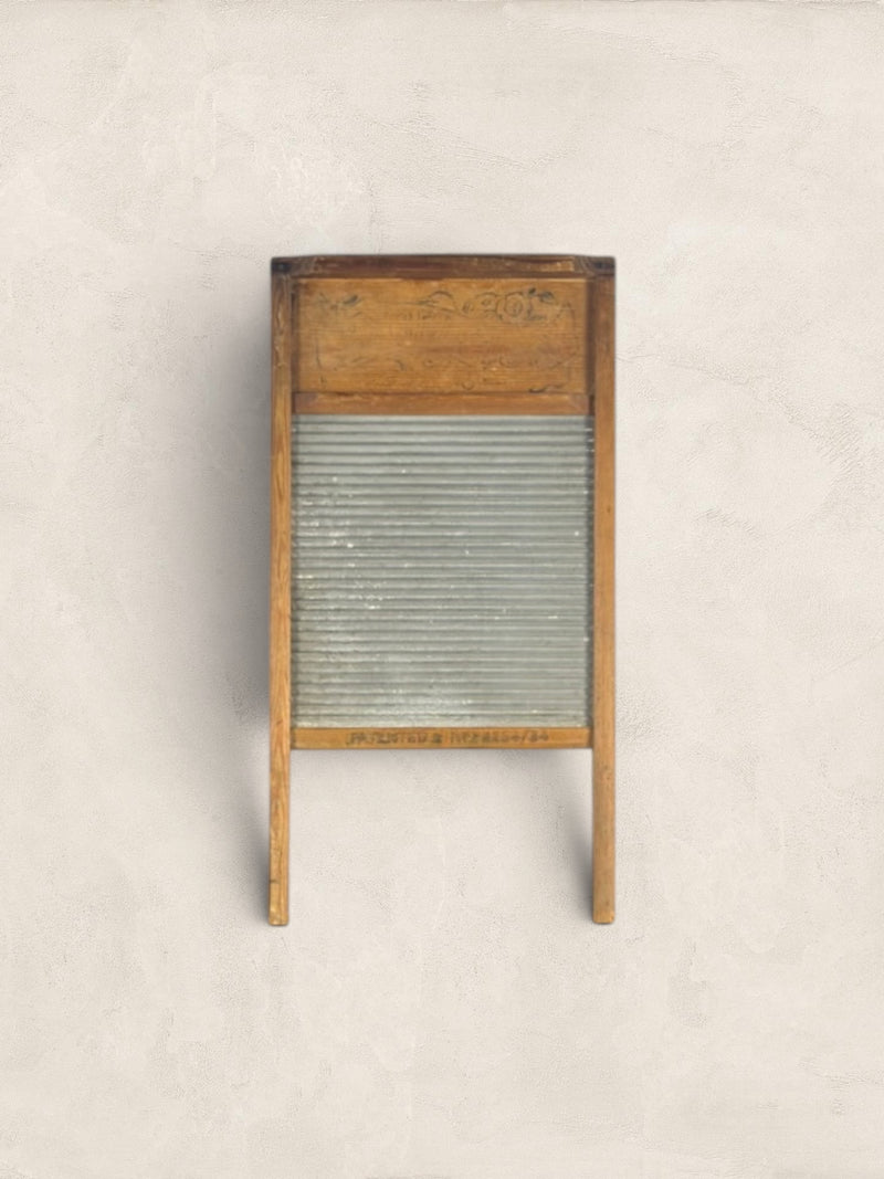 Antique Metal Washboard
