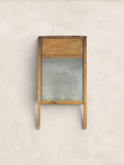 Antique Metal Washboard