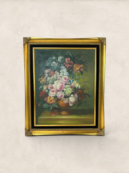 Vintage Floral Giclee Print
