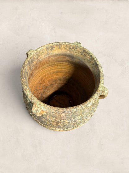 Large Mediterranean Terracotta Olive Jar