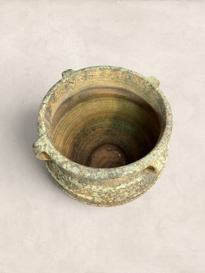 Large Mediterranean Terracotta Olive Jar