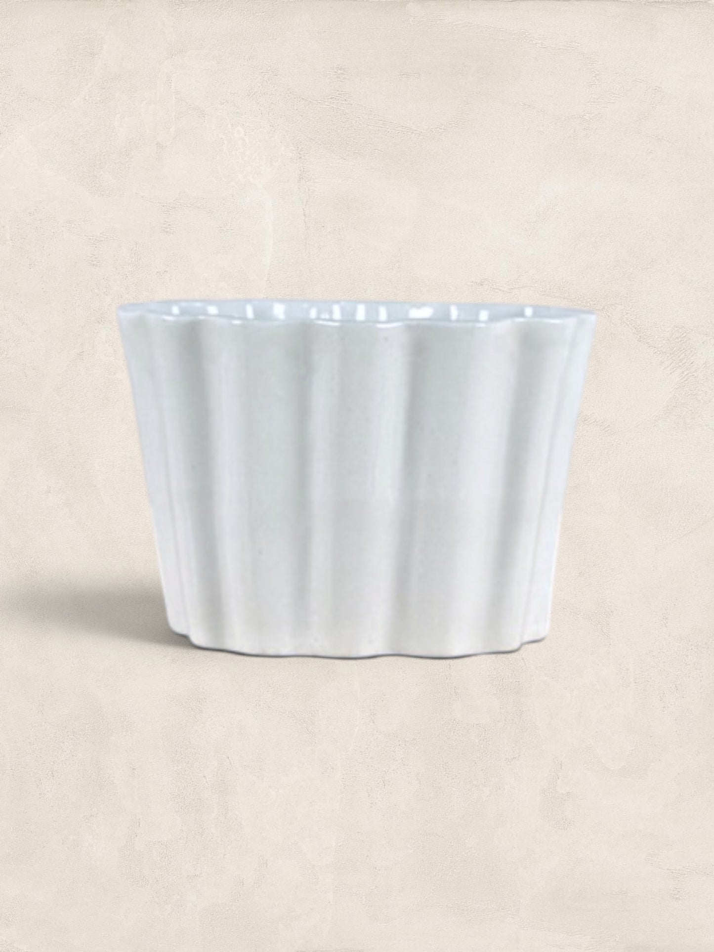 English Ironstone Fluted Jelly Mould