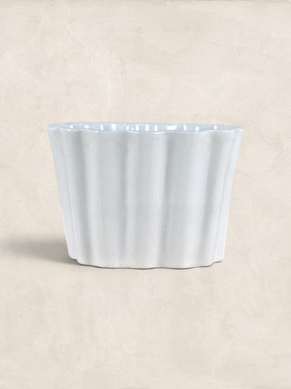 English Ironstone Fluted Jelly Mould