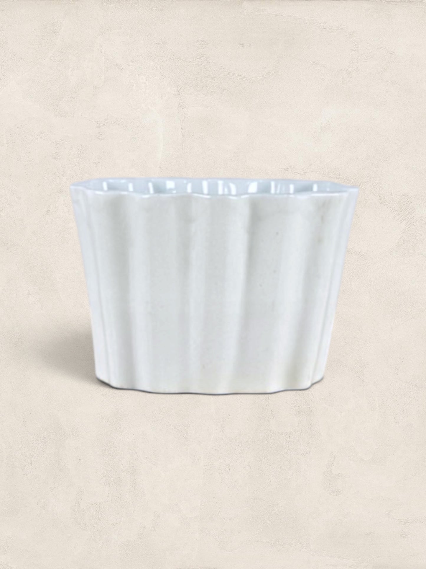 English Ironstone Fluted Jelly Mould
