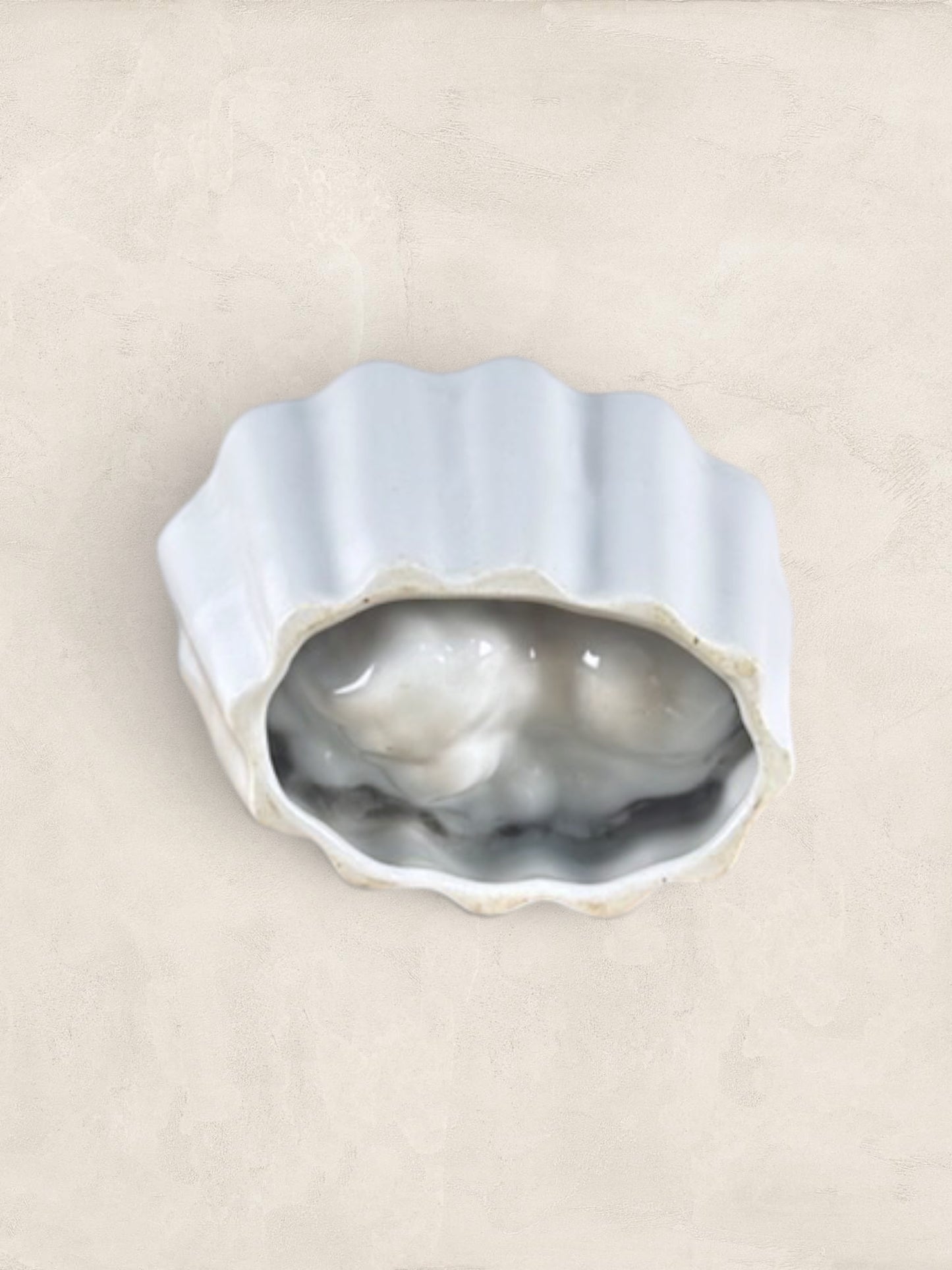 English Ironstone Fluted Jelly Mould