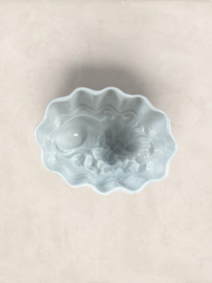 English Ironstone Fluted Jelly Mould