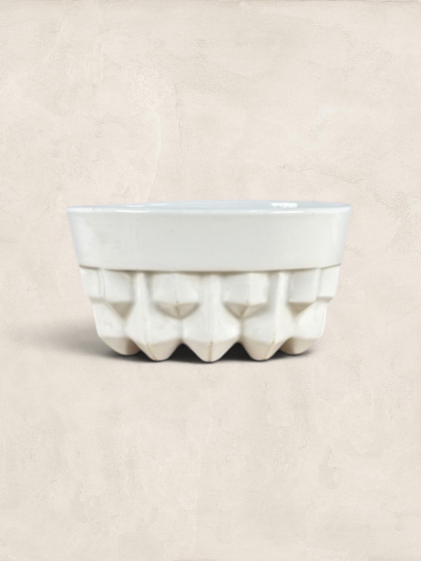 English Ironstone Savoy Pattern Jelly Mould
