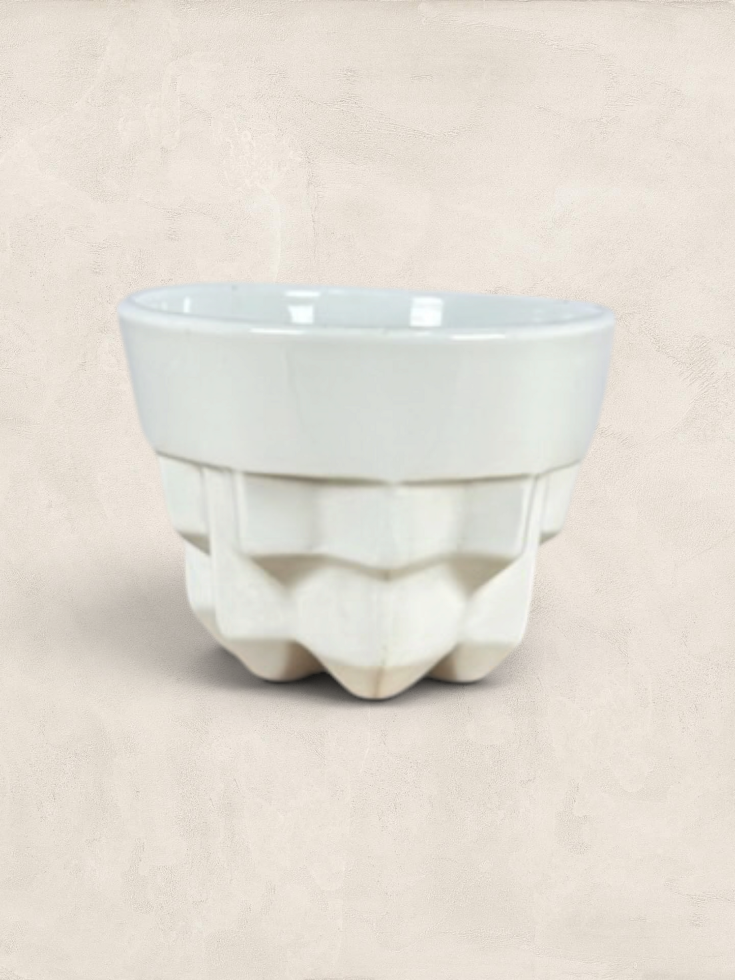 English Ironstone Savoy Pattern Jelly Mould