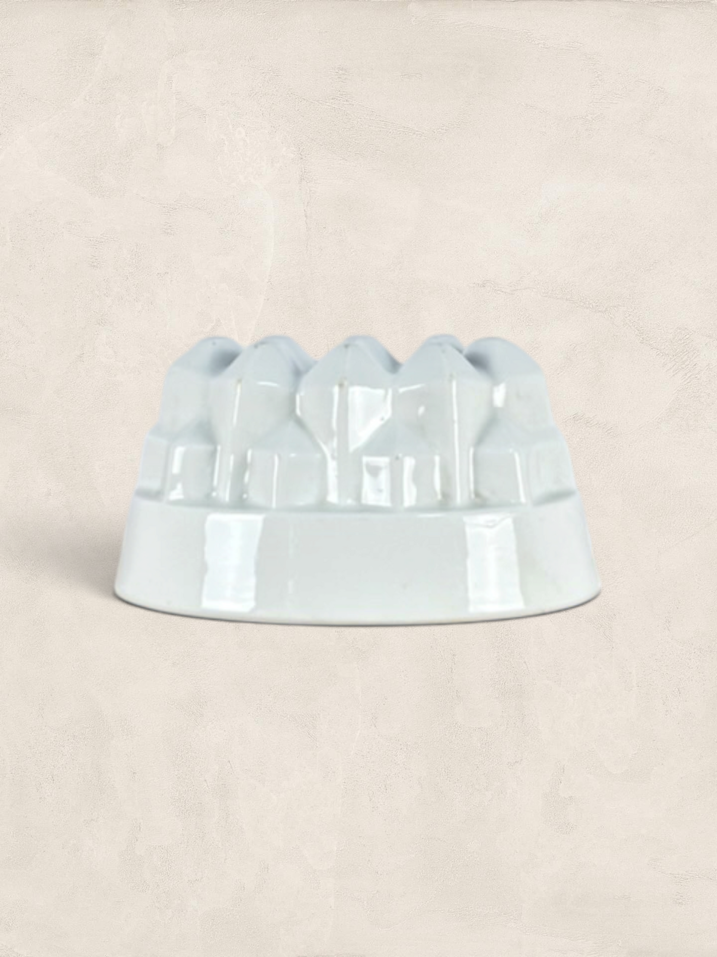 English Ironstone Savoy Pattern Jelly Mould