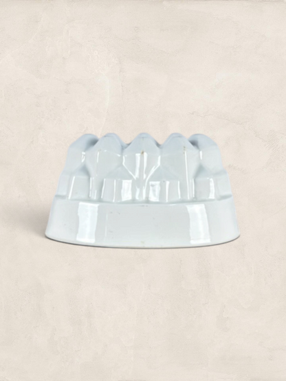 English Ironstone Savoy Pattern Jelly Mould