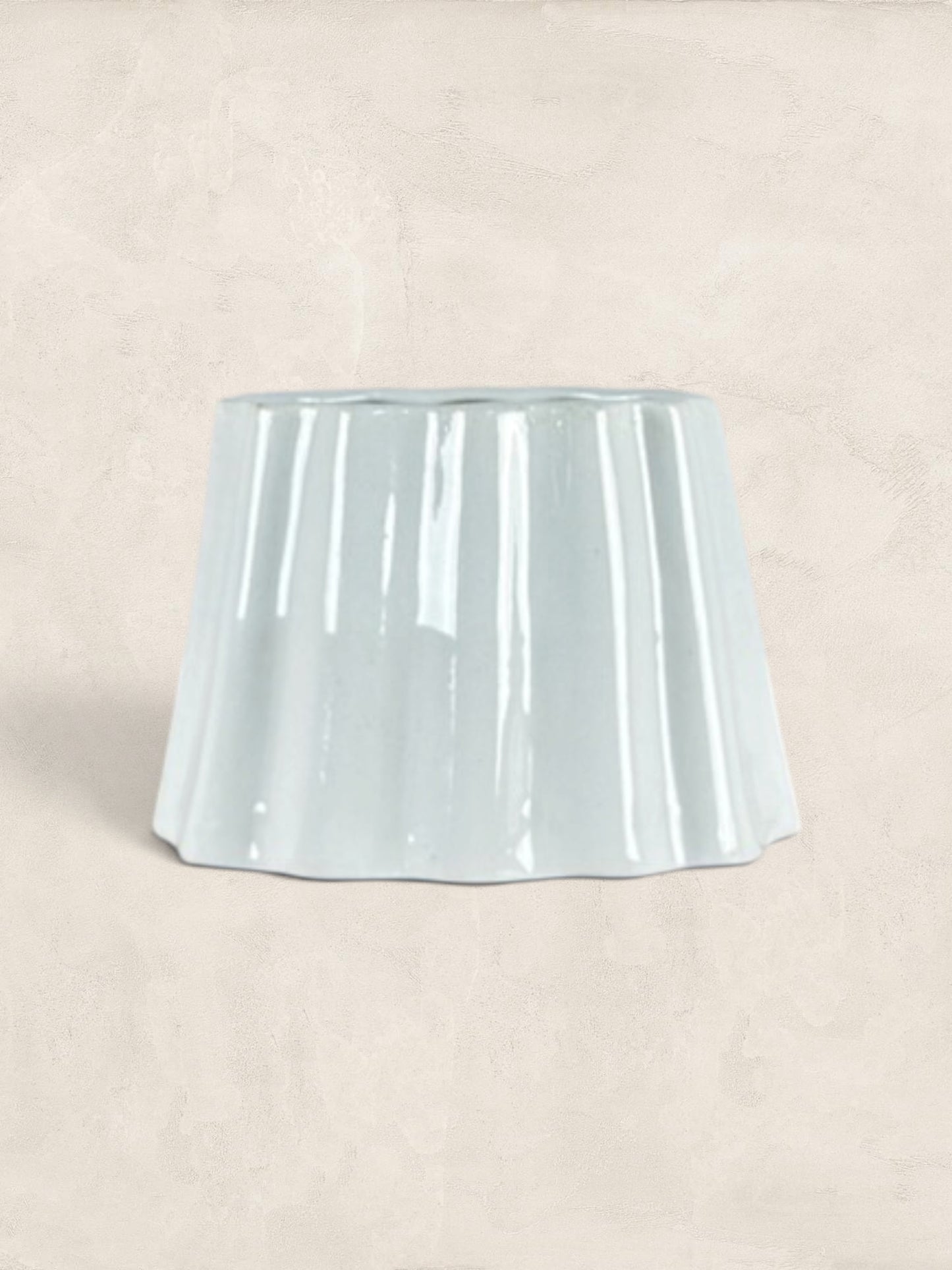 English Ironstone Fluted Jelly Mould