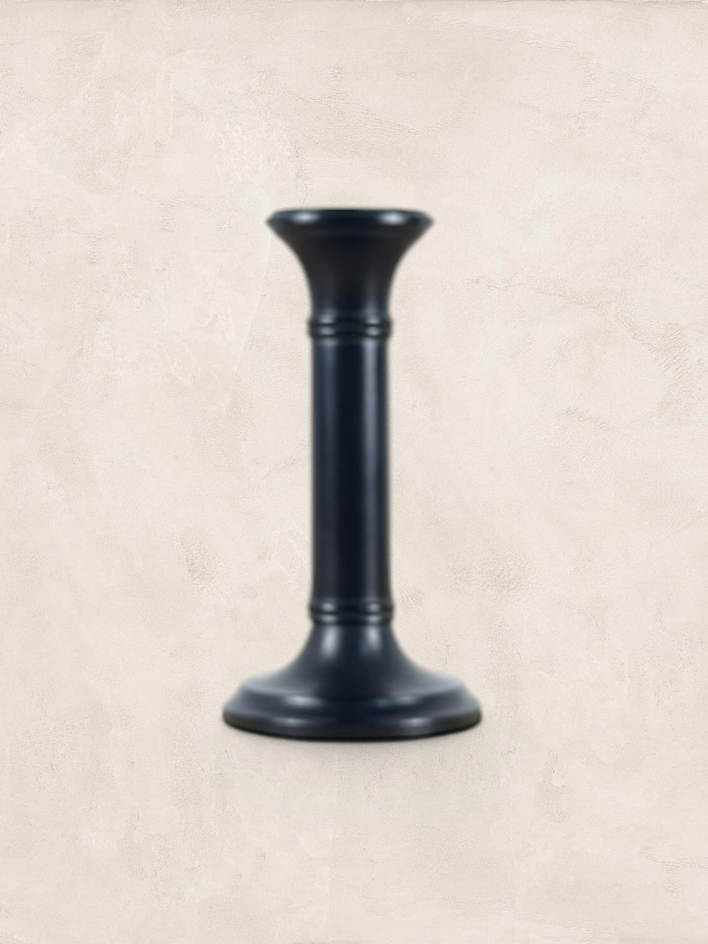 English Small Ebony Candlestick