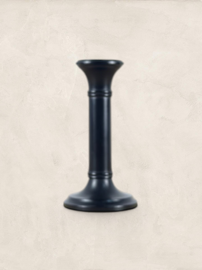 English Small Ebony Candlestick