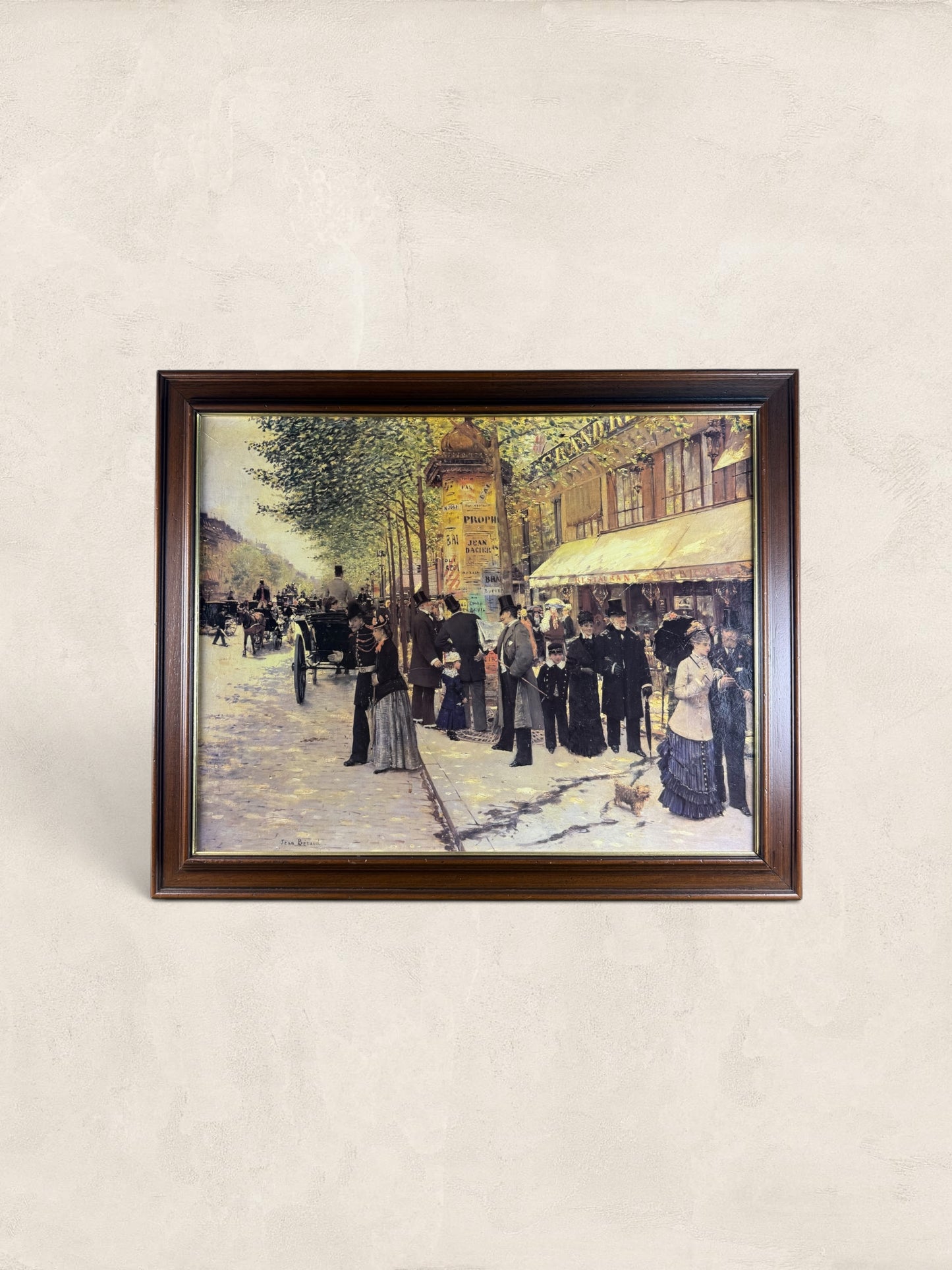 Giclée Paris Street Scene, after Jean Béraud