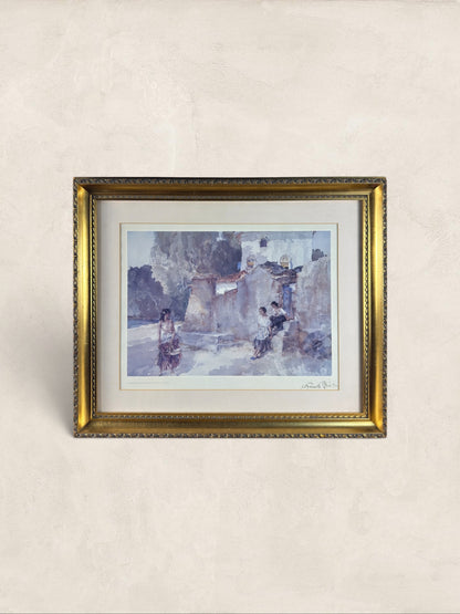 English Print 'The Passer By' by Russell Flint