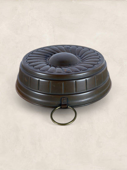 English Tin Plated Cake Mould