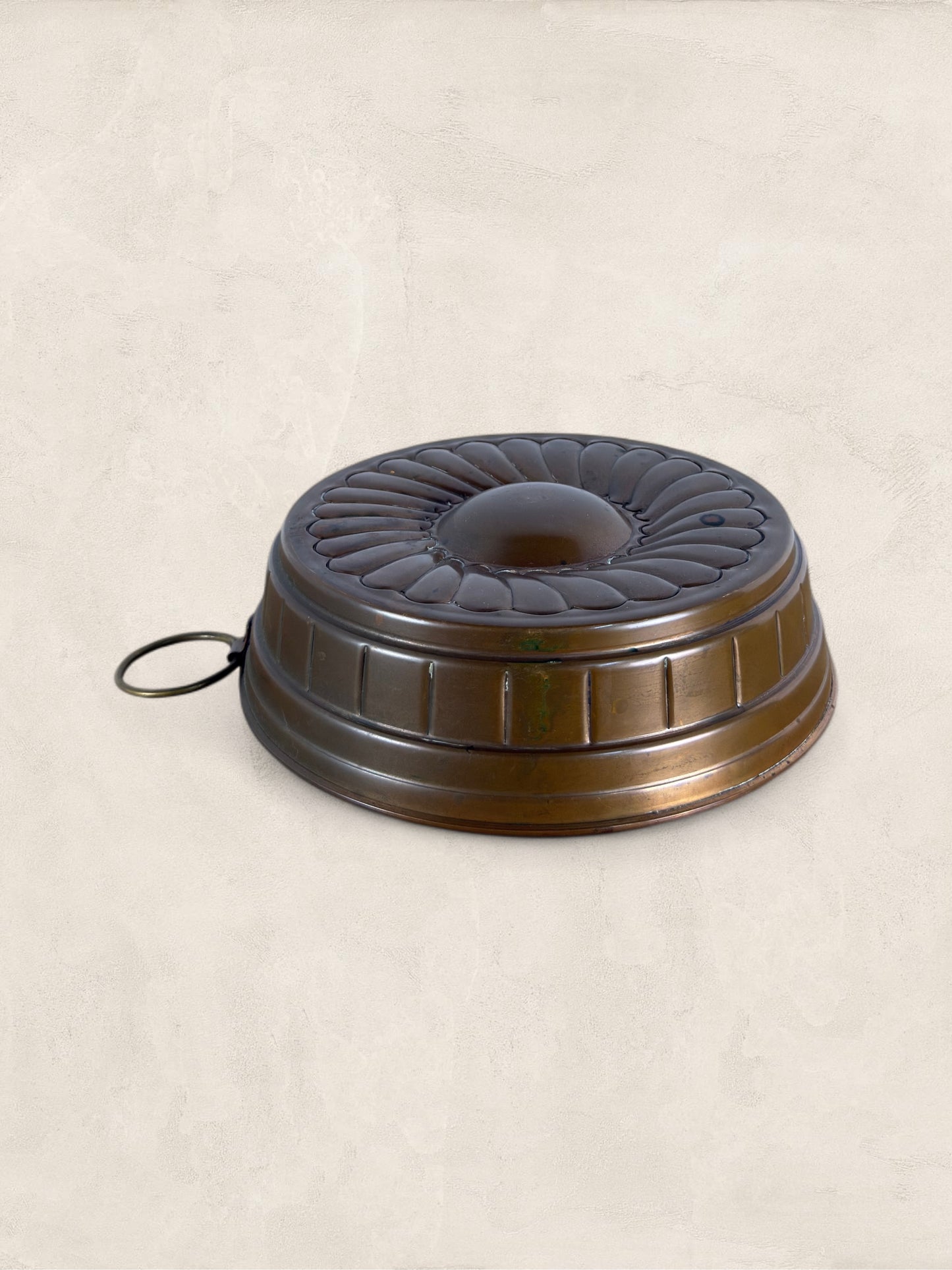 English Tin Plated Cake Mould