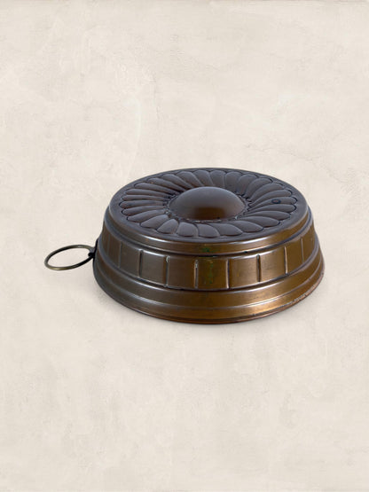 English Tin Plated Cake Mould