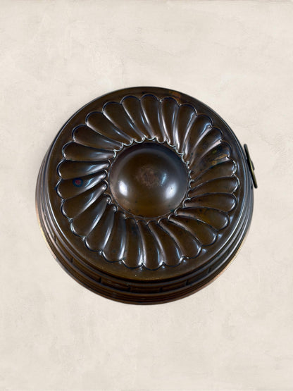 English Tin Plated Cake Mould