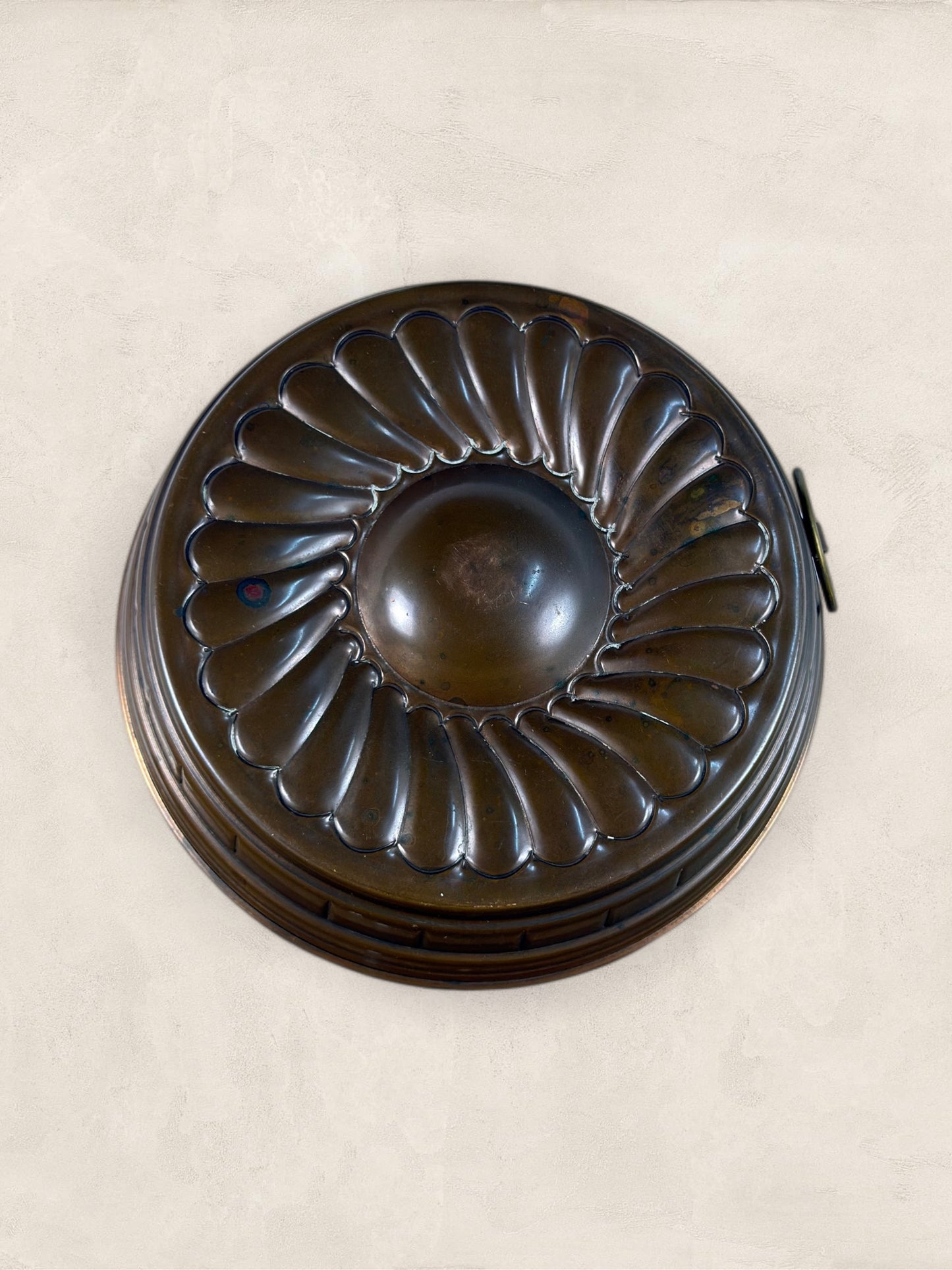 English Tin Plated Cake Mould