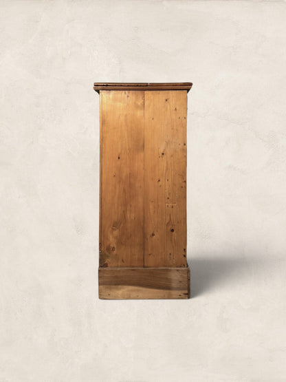 Victorian Pine 12-Drawer Apothecary Cabinet, circa 1900