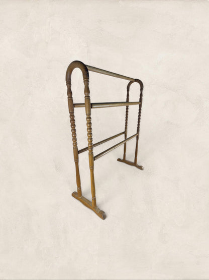 English Pine Clothes Horse Towel Rail