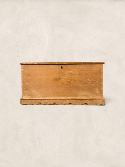 Antique Pine Blanket Box Circa 1890