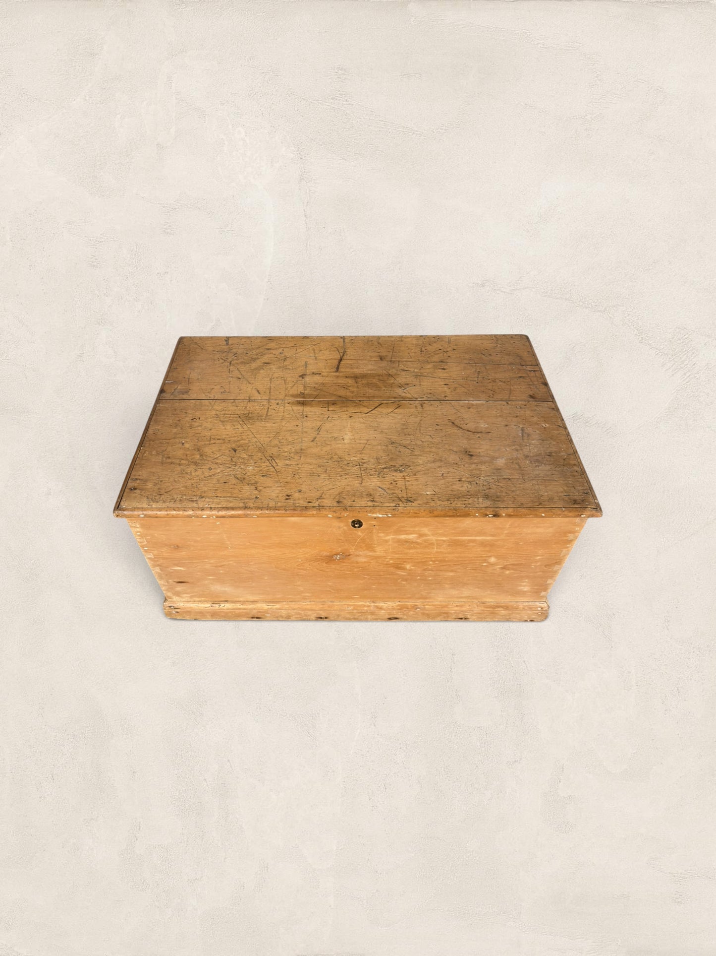 Antique Pine Blanket Box Circa 1890
