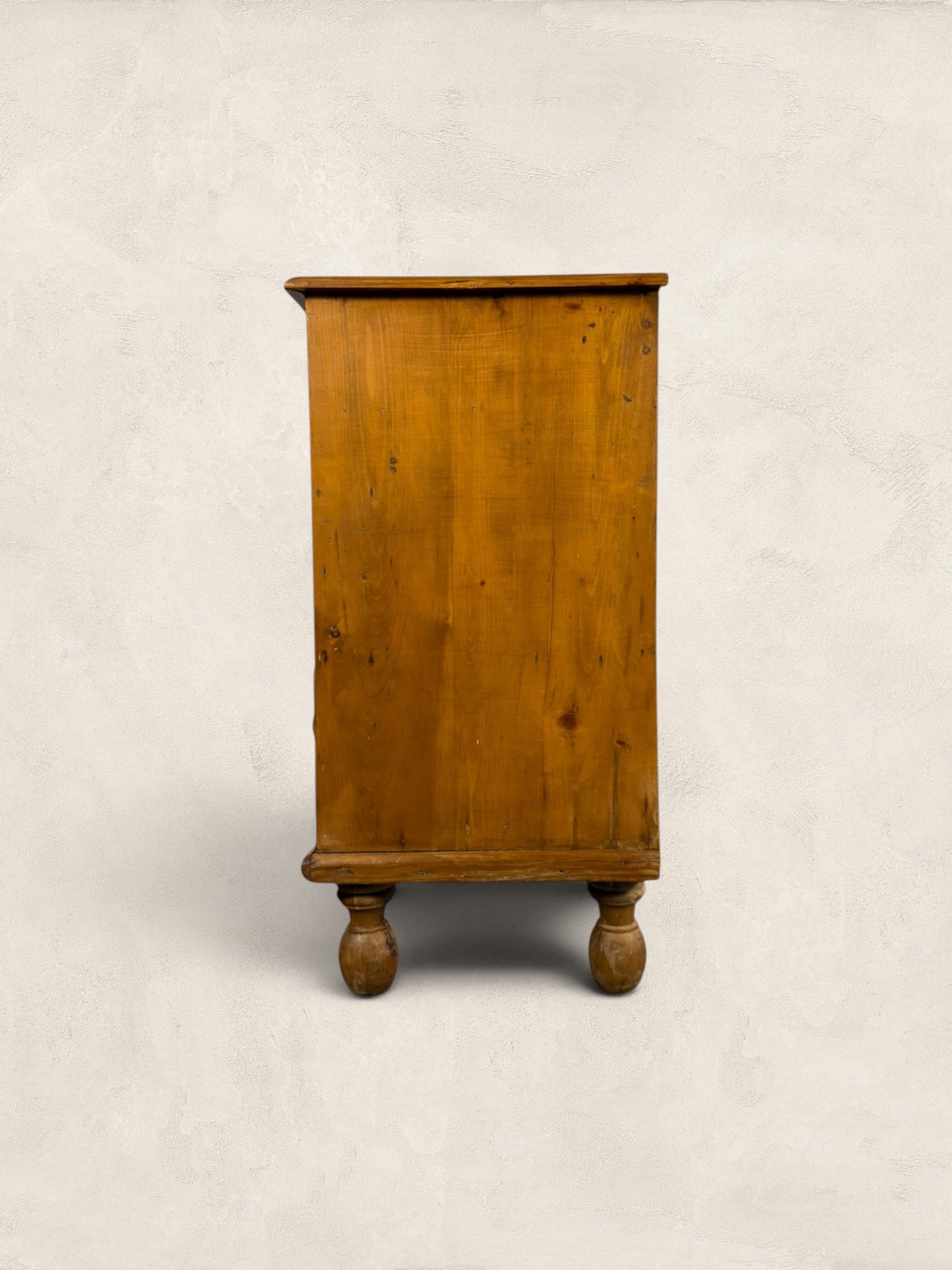 Victorian English Pine 2 Over 2 Chest of Drawers
