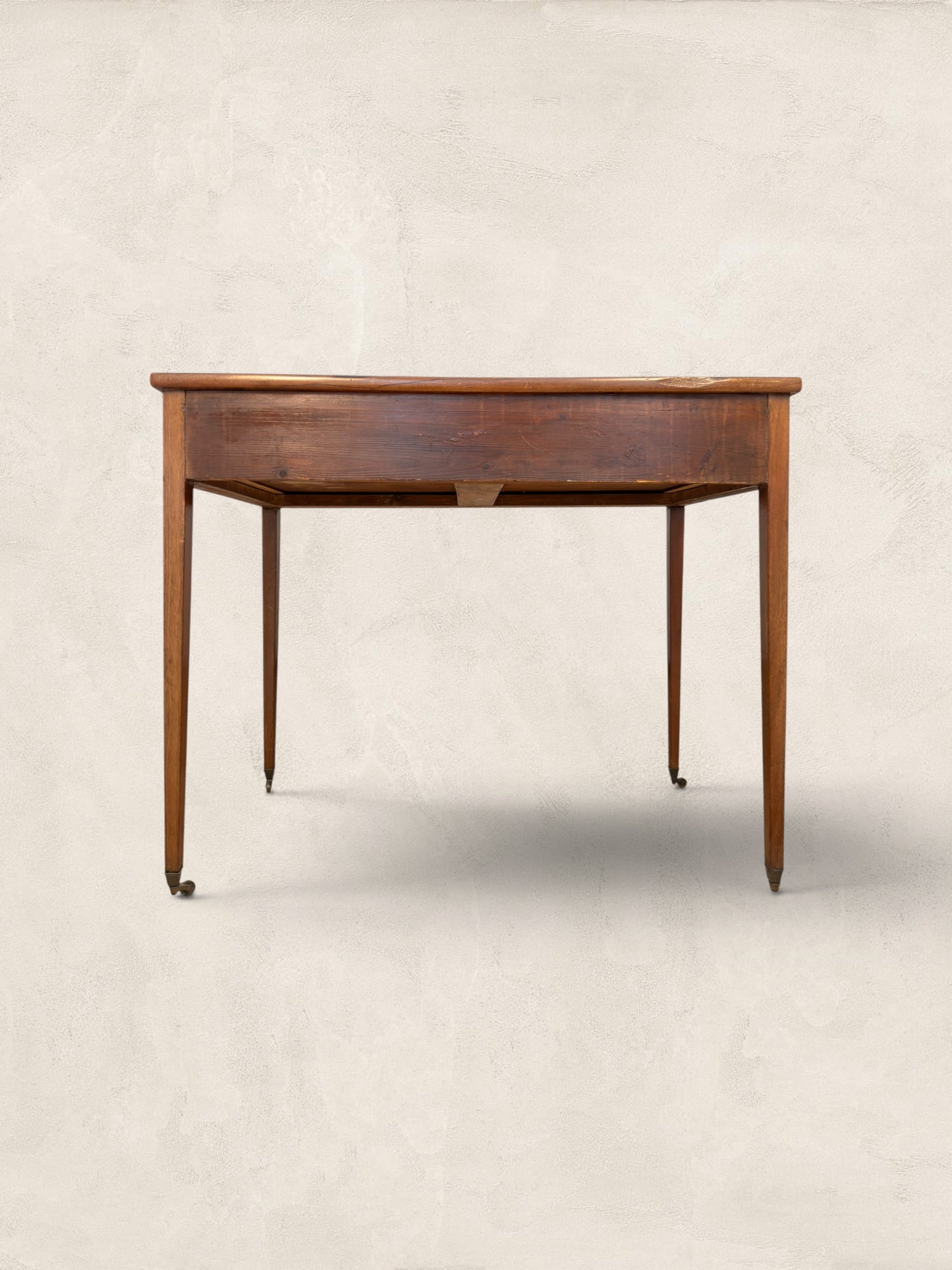 English Oak Writing Table with Original Hardware