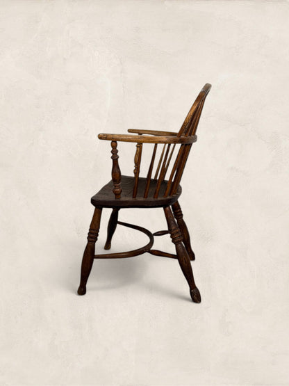 English Oak Windsor 19th Century Chair