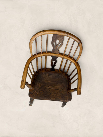 English Oak Windsor 19th Century Chair