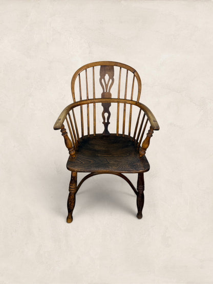 English Oak Windsor 19th Century Chair