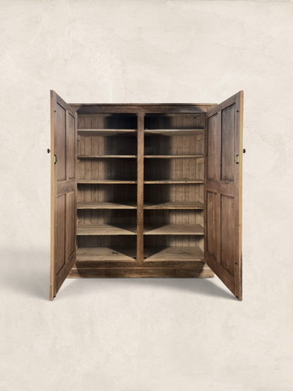 English Oak Housekeeper's Cupboard