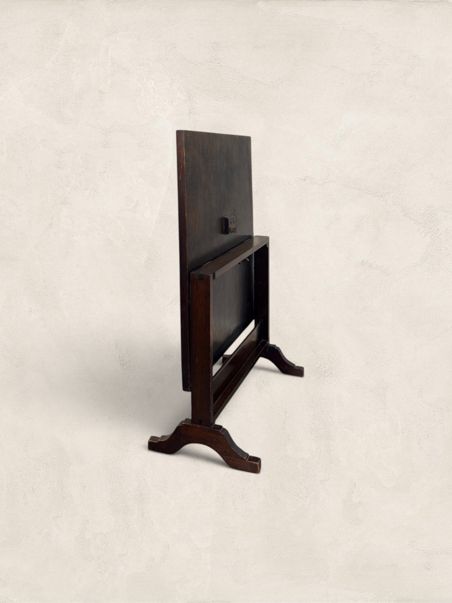 English Oak Metamorphic Tapestry Fireguard and Occasional Table