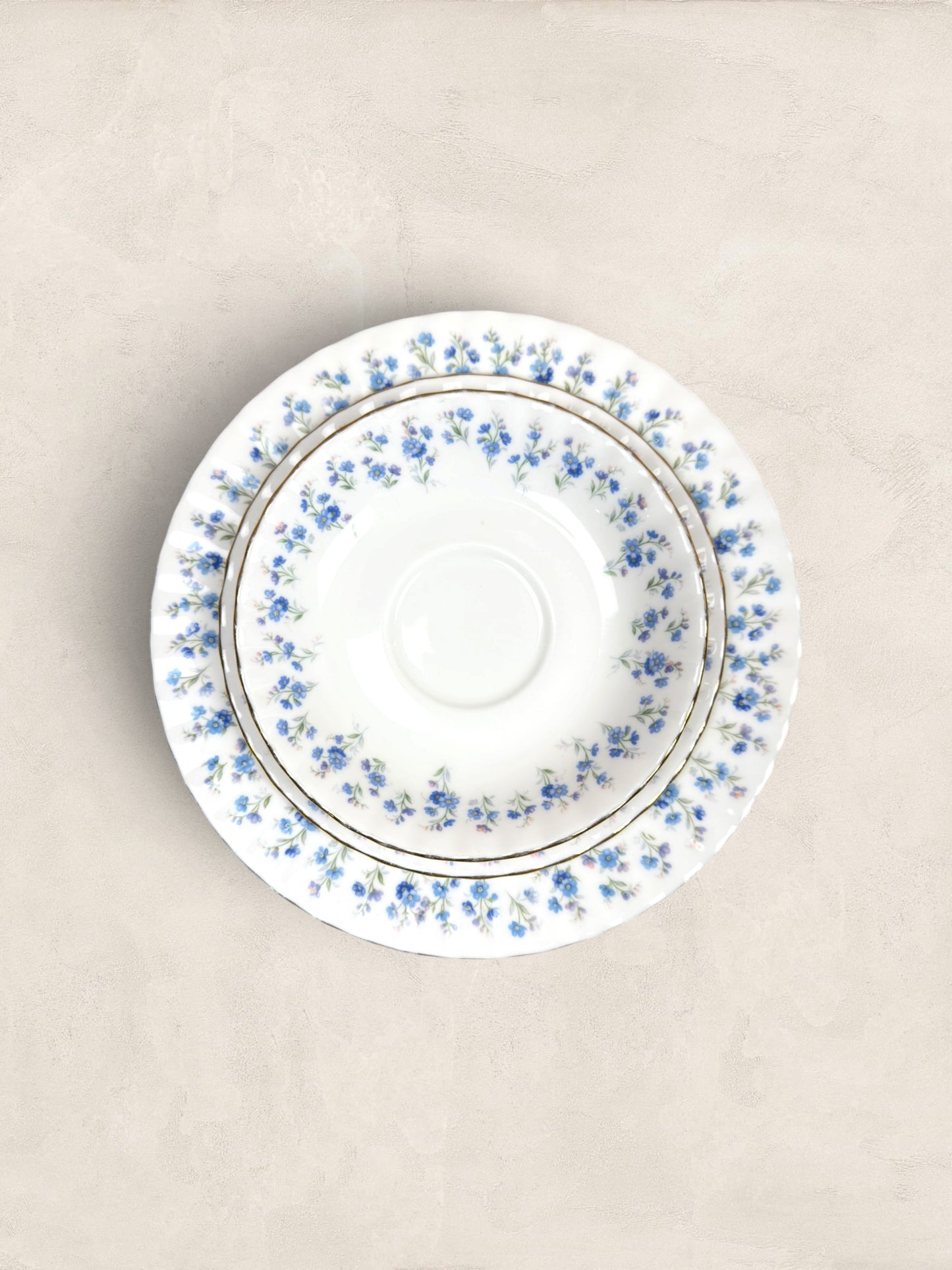 Royal Albert Memory Lane Bone China Quartet - Set of Four