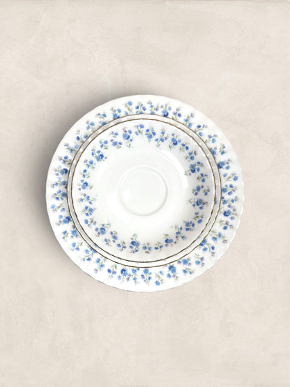 Royal Albert Memory Lane Bone China Quartet - Set of Four