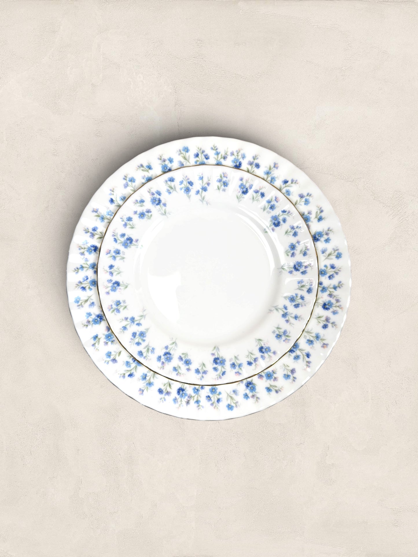Royal Albert Memory Lane Bone China Quartet - Set of Four